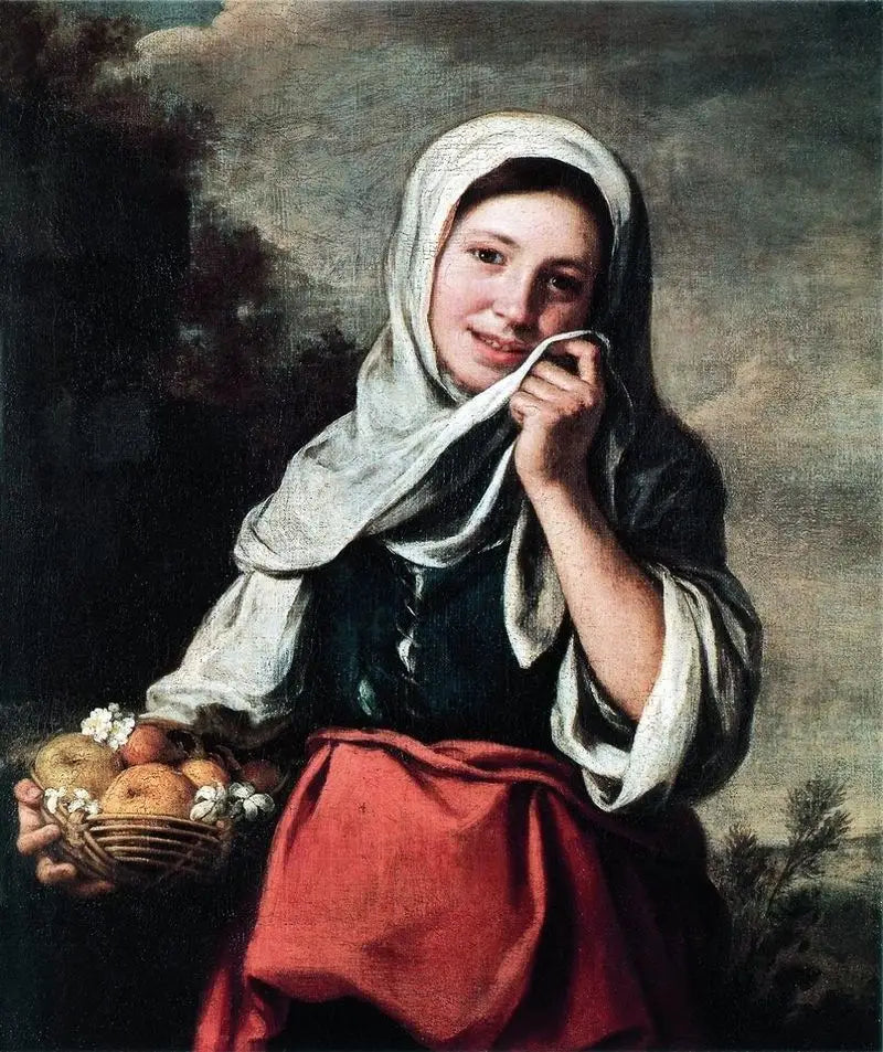 फल विक्रेता - बार्टोलोमे़ Esteban Murillo