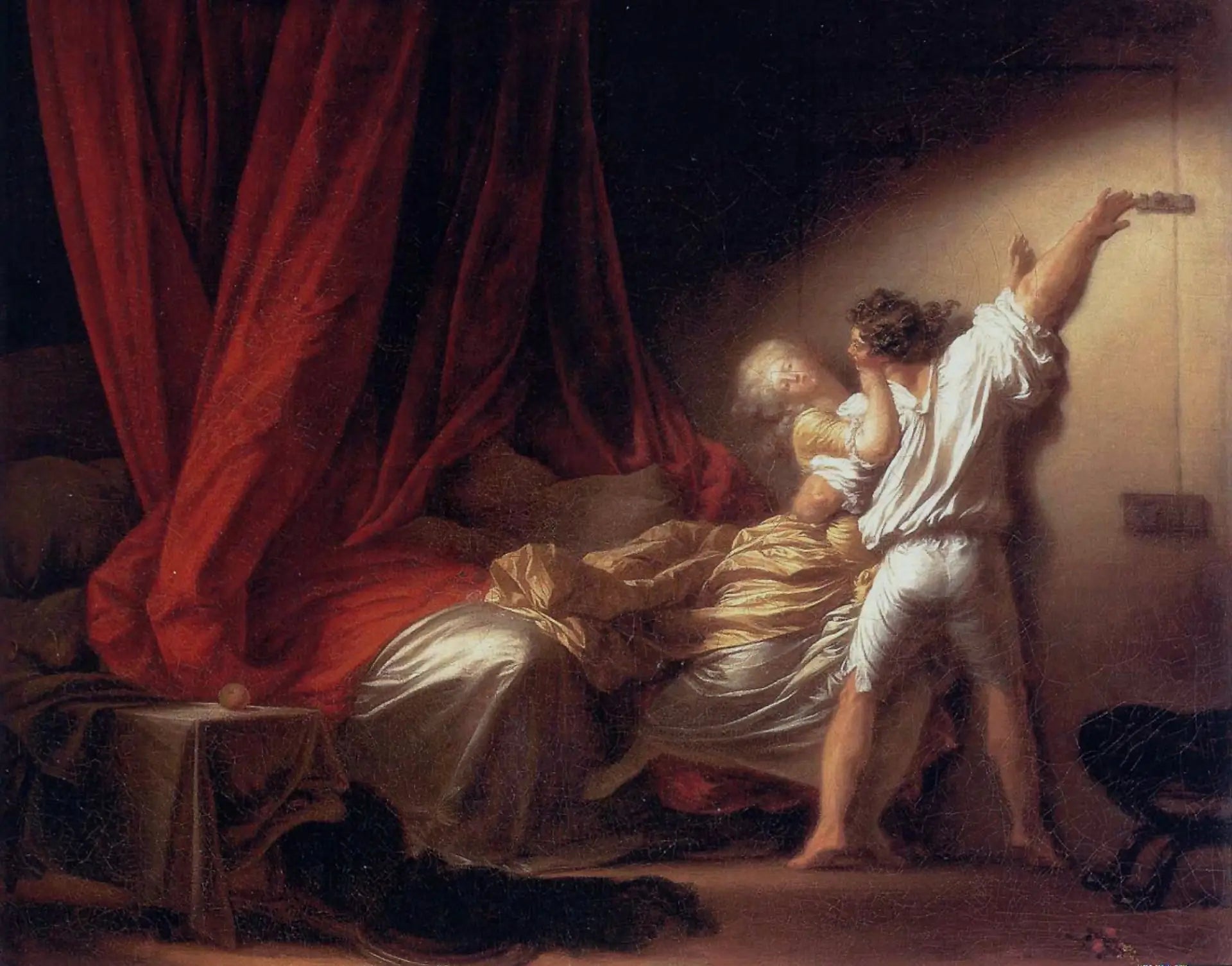 Le Verrou - Jean-Honoré Fragonard - Alpha Reproduction