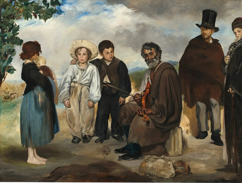 पुराना संगीतकार - Édouard Manet