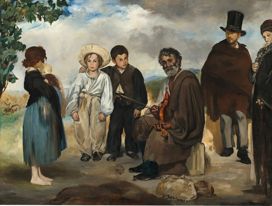 पुराना संगीतकार - Édouard Manet