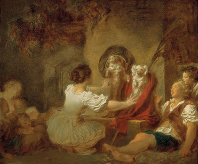 L’éducation fait tout - Jean-Honoré Fragonard - Alpha Reproduction