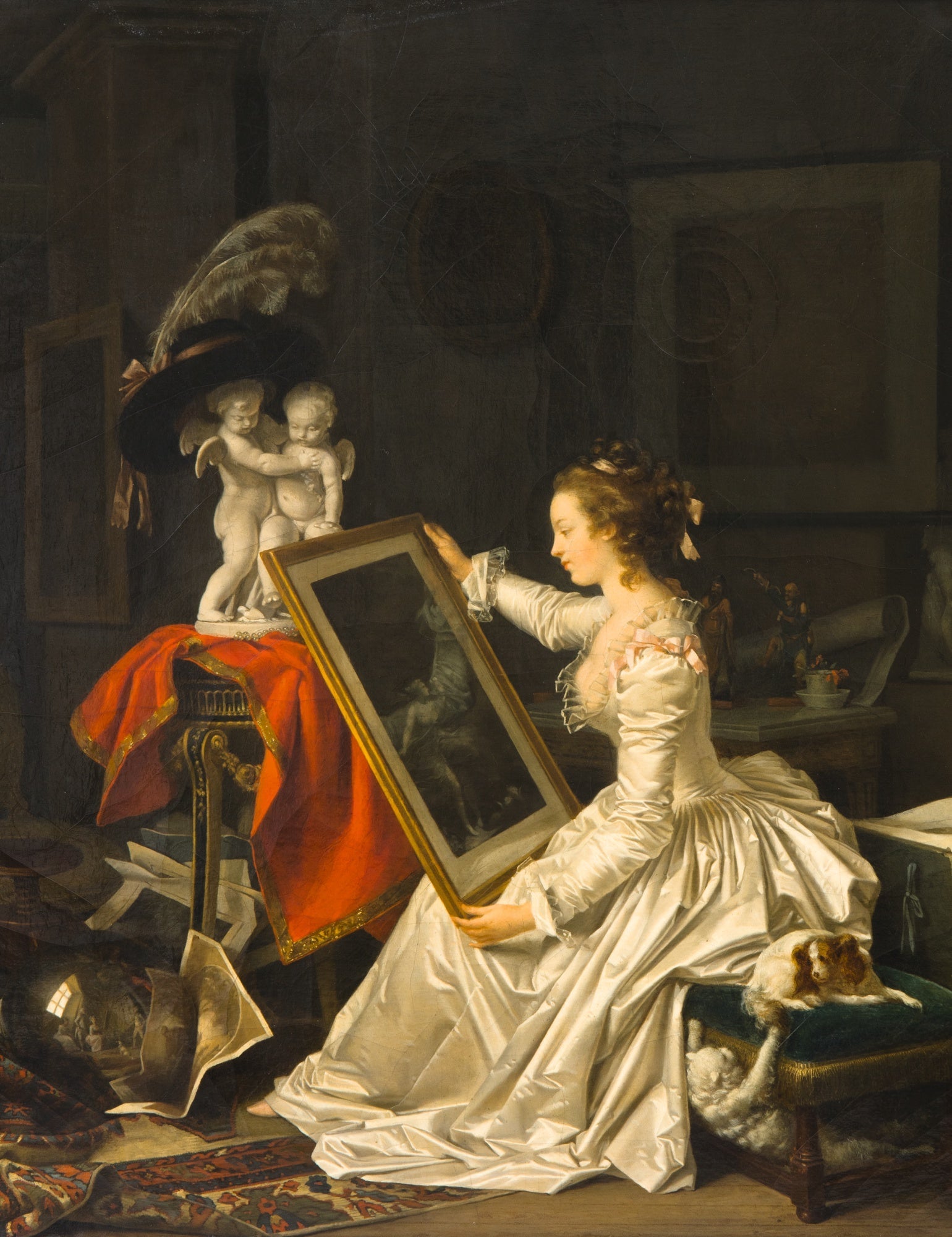 L’Élève intéressante - Jean-Honoré Fragonard - Alpha Reproduction