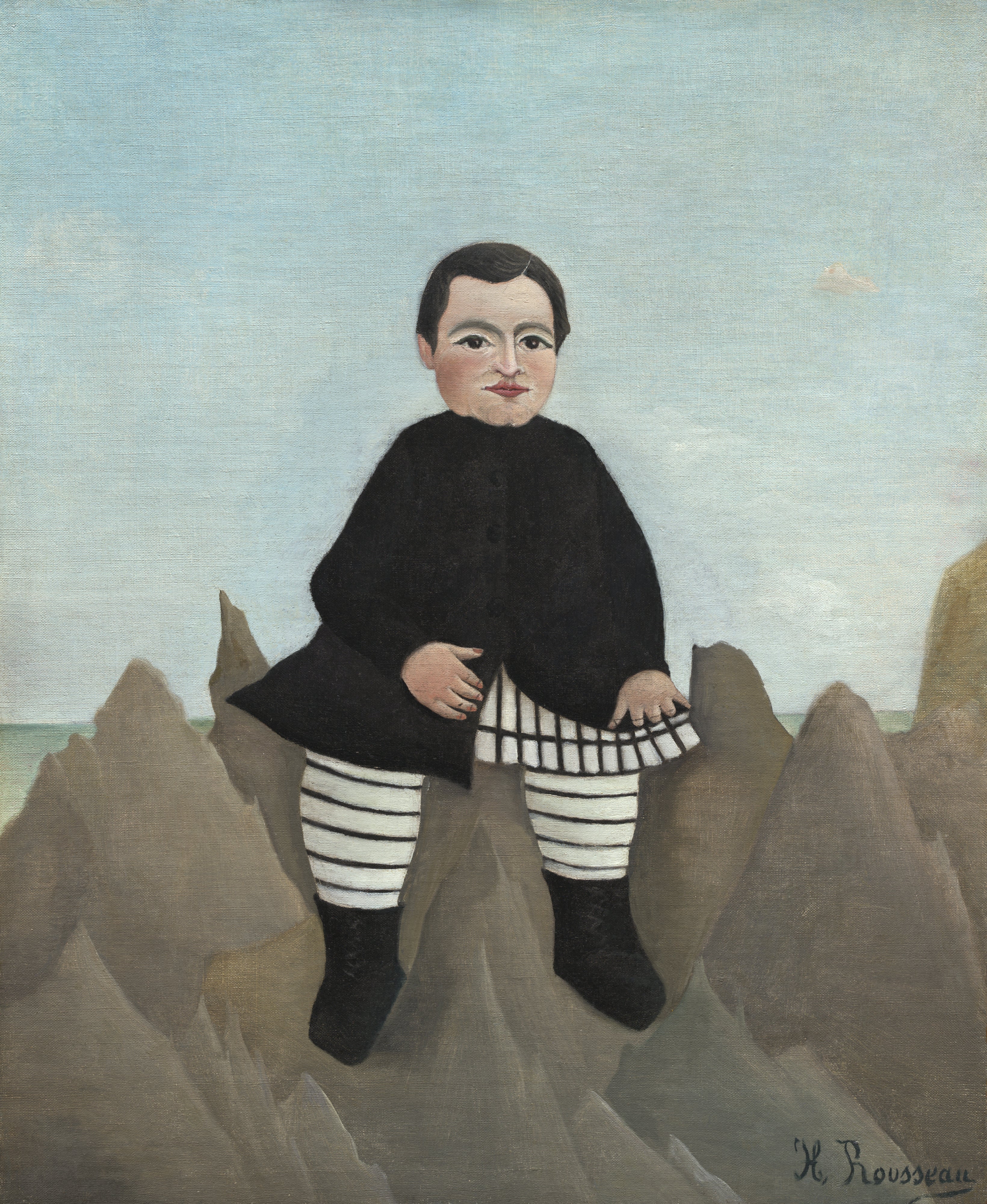 L’Enfant aux rochers - Henri Rousseau - Alpha Reproduction