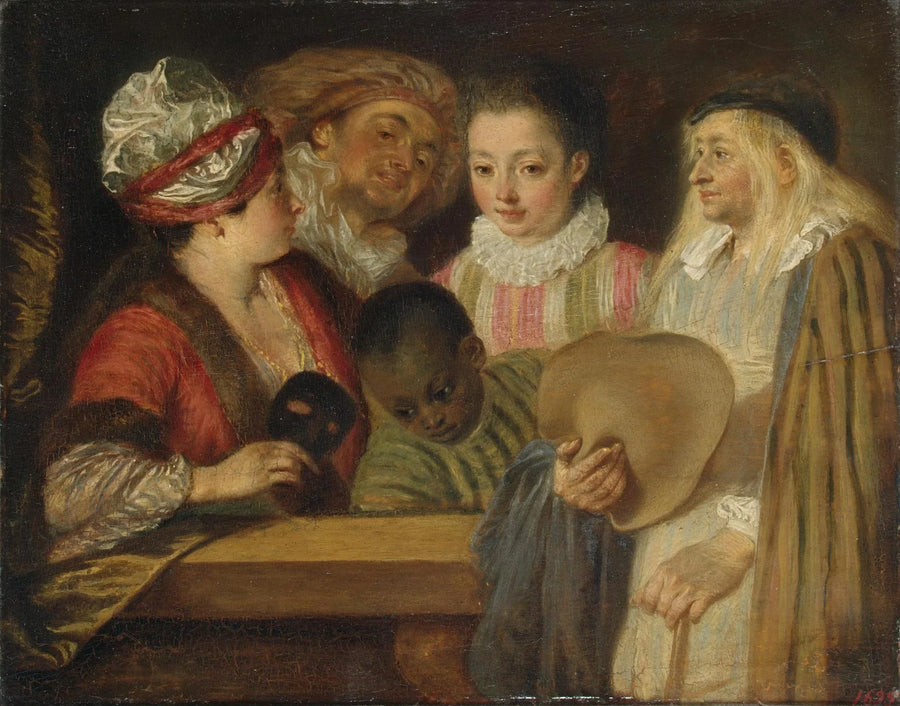फ्रांसीसी कॉमेडी के कलाकार - Antoine Watteau