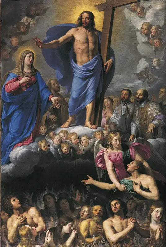 Les âmes du purgatoire - Philippe de Champaigne - Alpha Reproduction