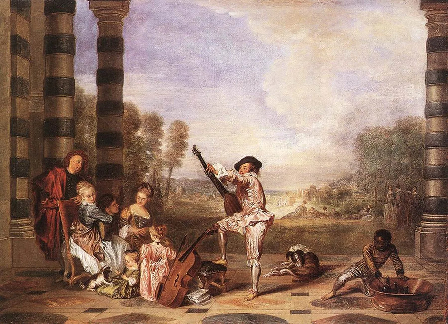 जीवन के आकर्षण - Antoine Watteau