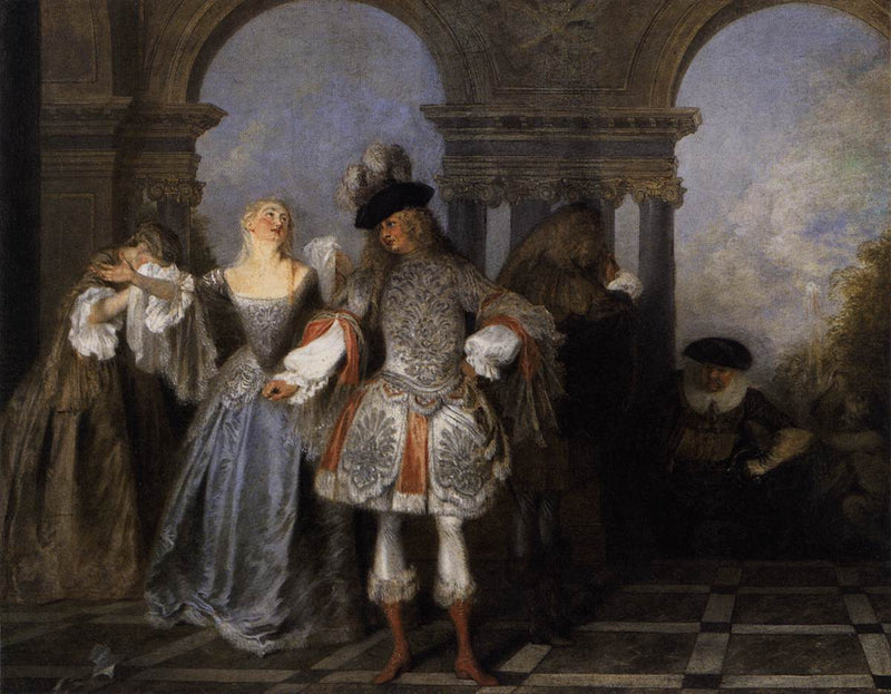 फ्रांसीसी अभिनेता - Antoine Watteau