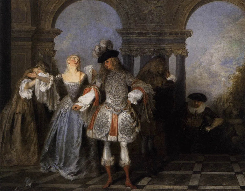 फ्रांसीसी अभिनेता - Antoine Watteau