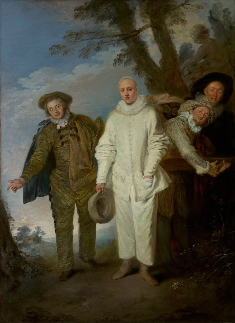 इटालियन कॉमेडियन - Antoine Watteau