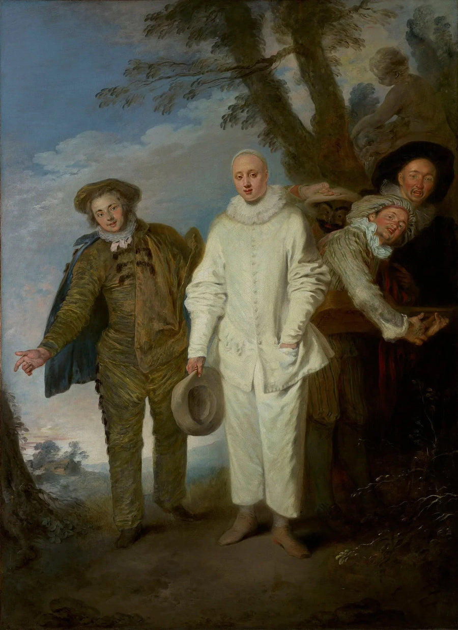 इटालियन कॉमेडियन - Antoine Watteau