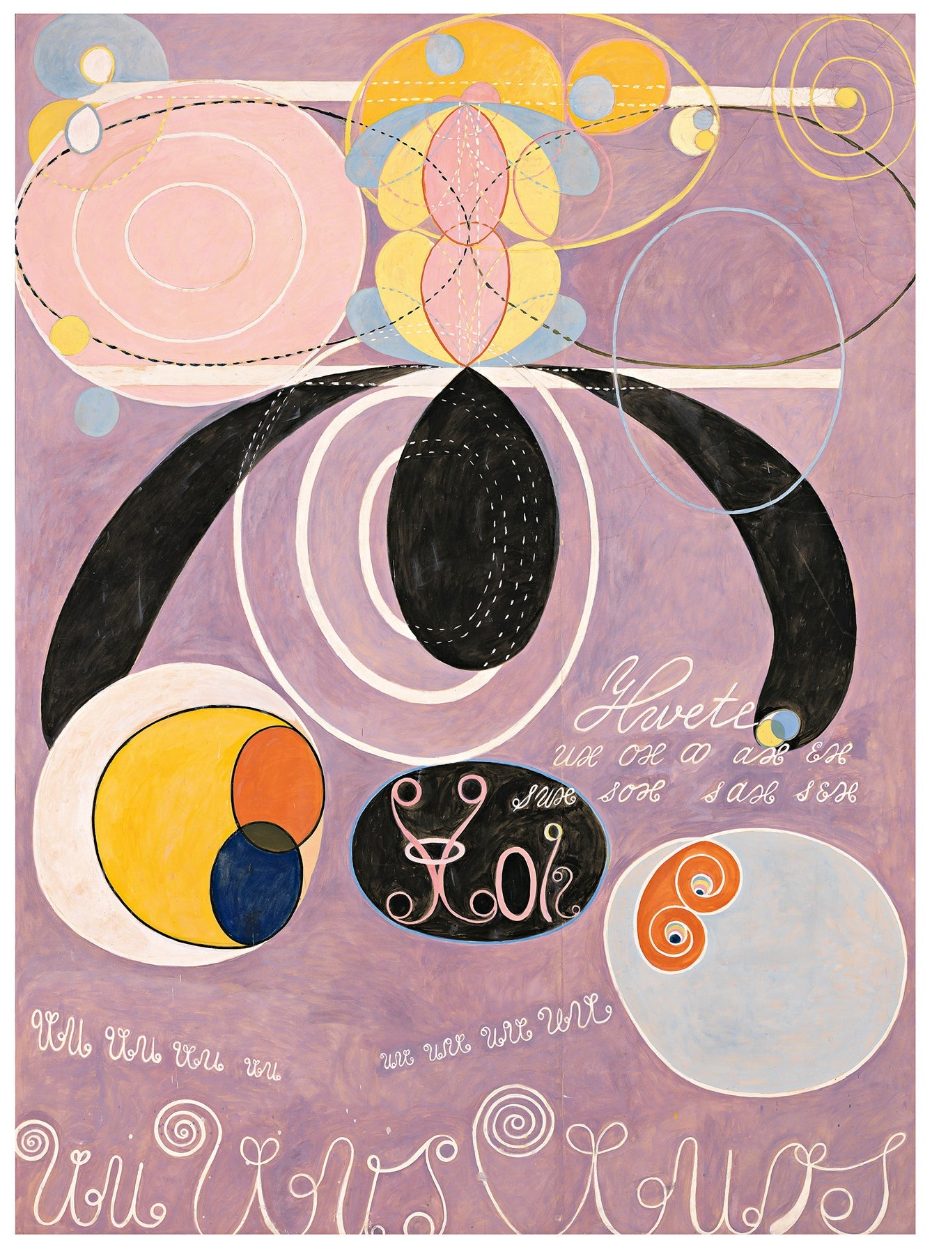 Les dix plus grands, n° 6 - Hilma af Klint image 1 reproduction d’œuvre d’art à l’huile