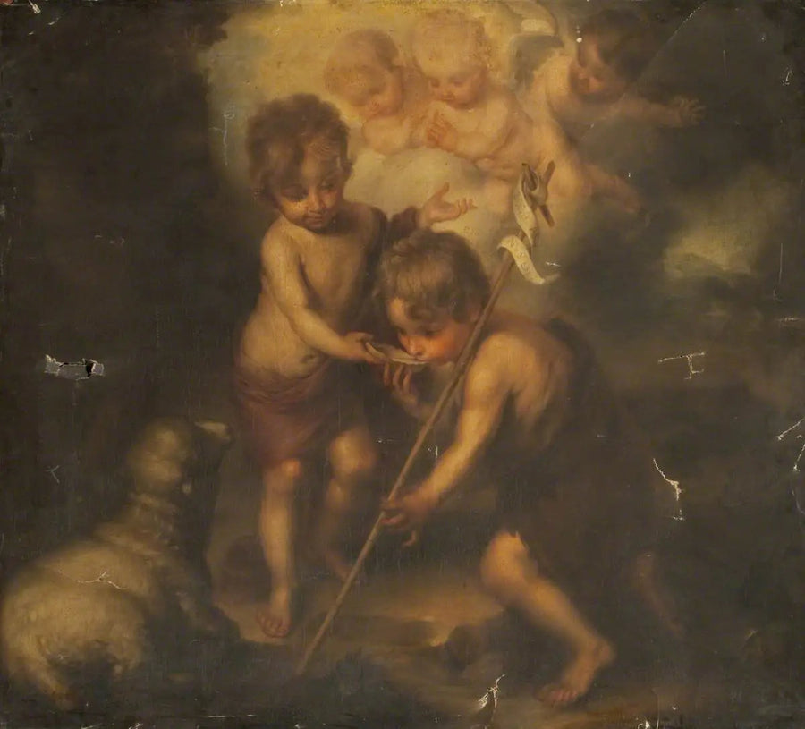 शेल के बच्चे - बार्टोलोमे़ Esteban Murillo
