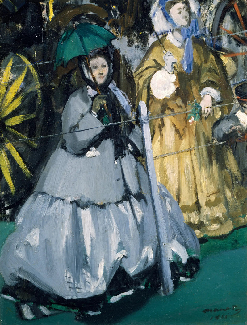दौड़ में महिलाएँ - Édouard Manet