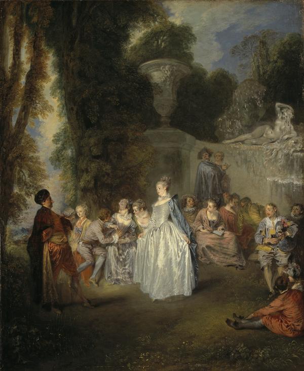 वेनेशियन त्योहार - Antoine Watteau