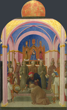 Les funérailles de saint François - Stefano di Giovanni (Sassetta) - Alpha Reproduction