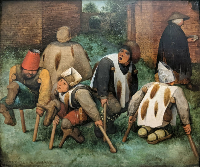 भिक्षुक - पीटर ब्रूघेल द एल्डर