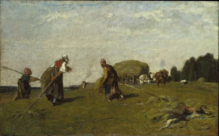 Les moissonneuses - Eugène Fromentin