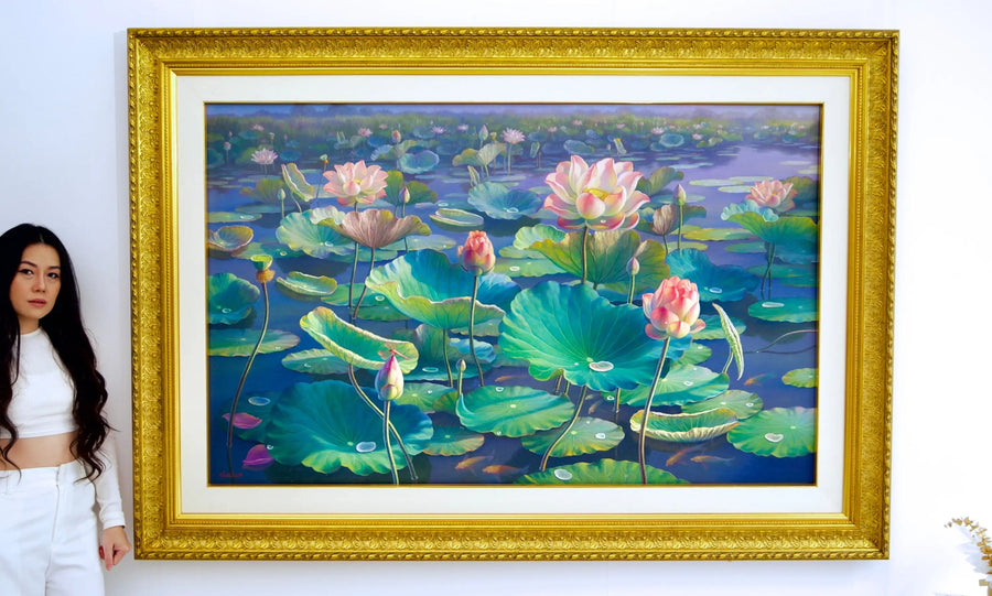 जल लिली II | 160 x 100 सेमी