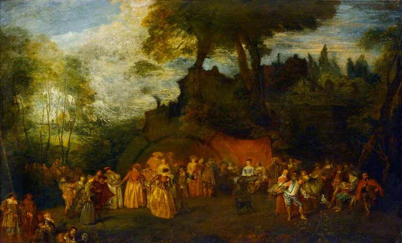 शादी की रस्में - Antoine Watteau