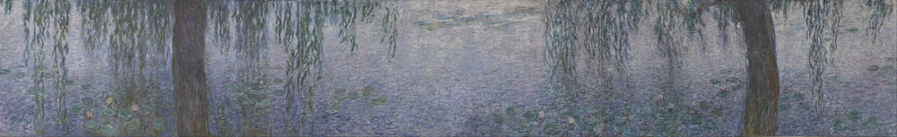 Les Nymphéas - Matin Clair avec Saules - Claude Monet image 1 reproduction d’œuvre d’art à l’huile