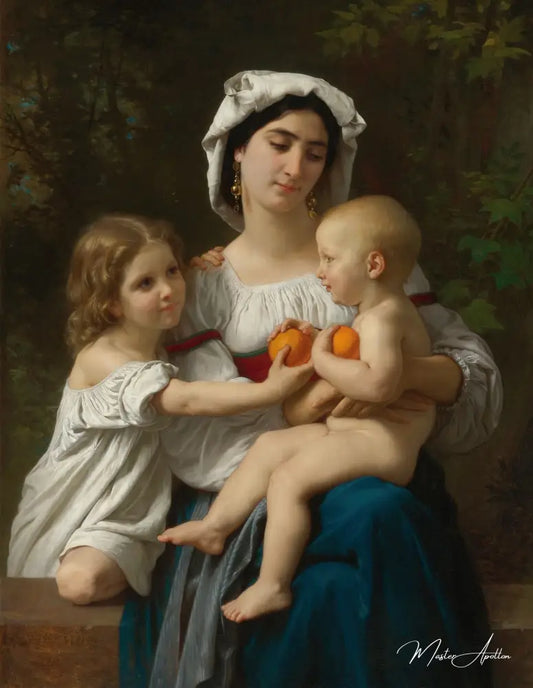 Les Oranges - William Bouguereau Reproductions de tableaux à la peinture à l’huile