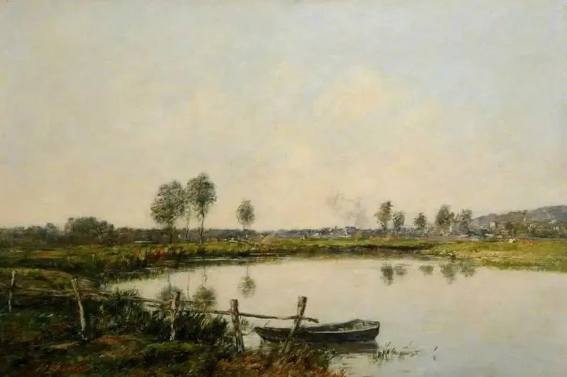 डोविल, फ्रांस के नम घास के मैदान - यूजीन बौडिन