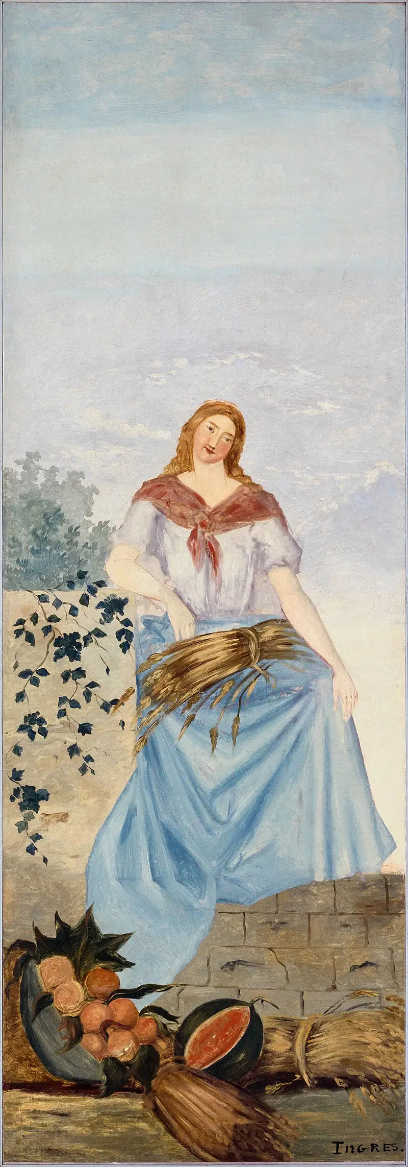 Les Quatre Saisons: L'Été - Paul Cézanne image 1 reproduction réalisée par Alpha Reproduction