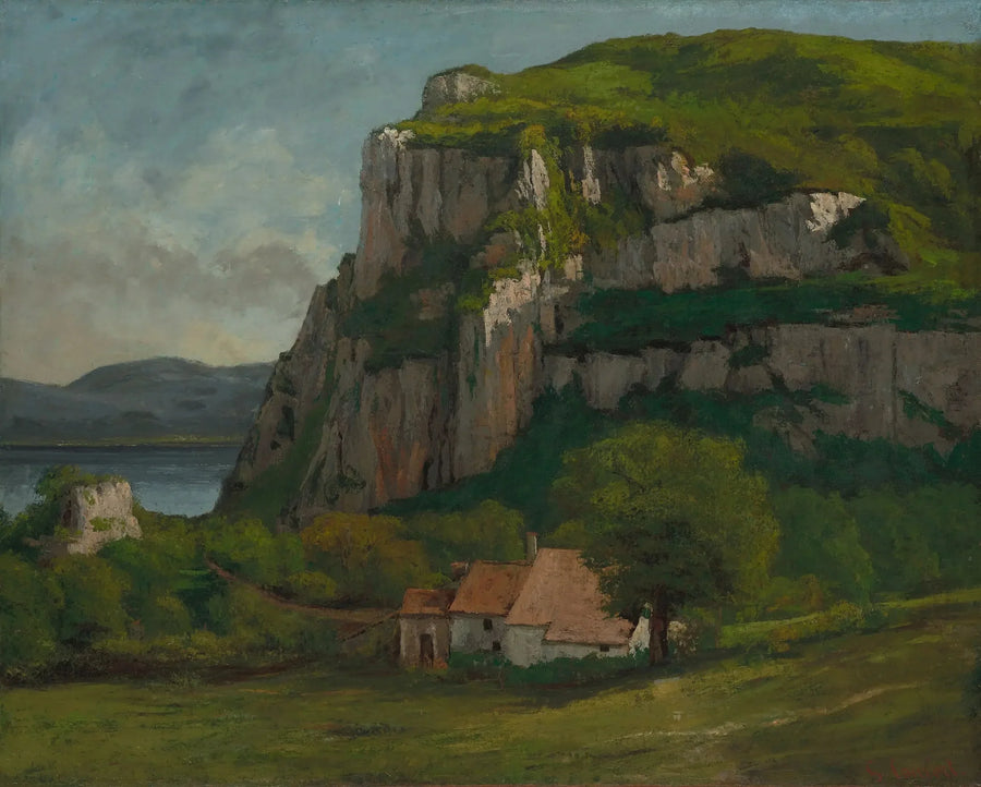 हाउतेपिएरे की चट्टानें - Gustave Courbet