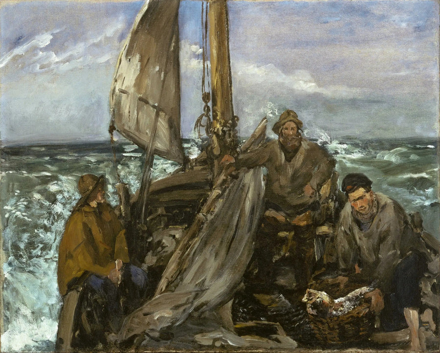 समुद्र के श्रमिक - Édouard Manet