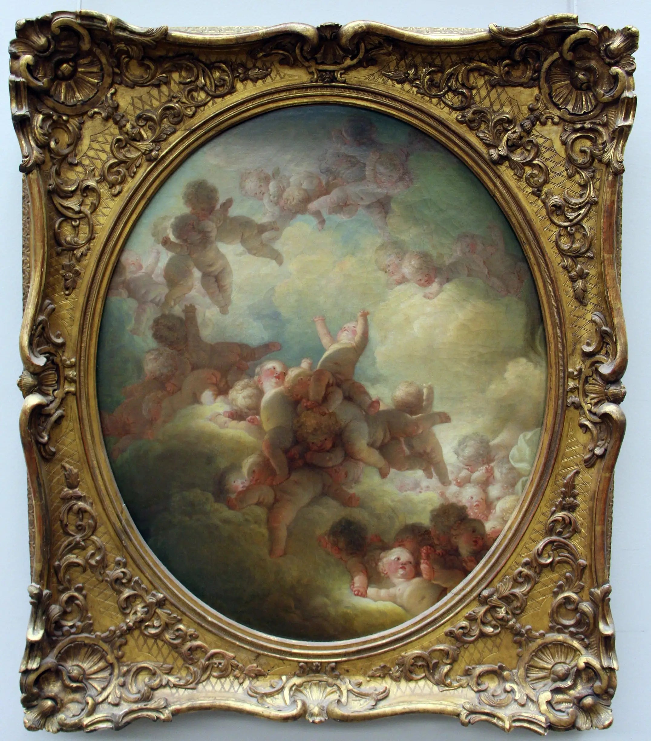 L’essaim d’amours - Jean-Honoré Fragonard - Alpha Reproduction