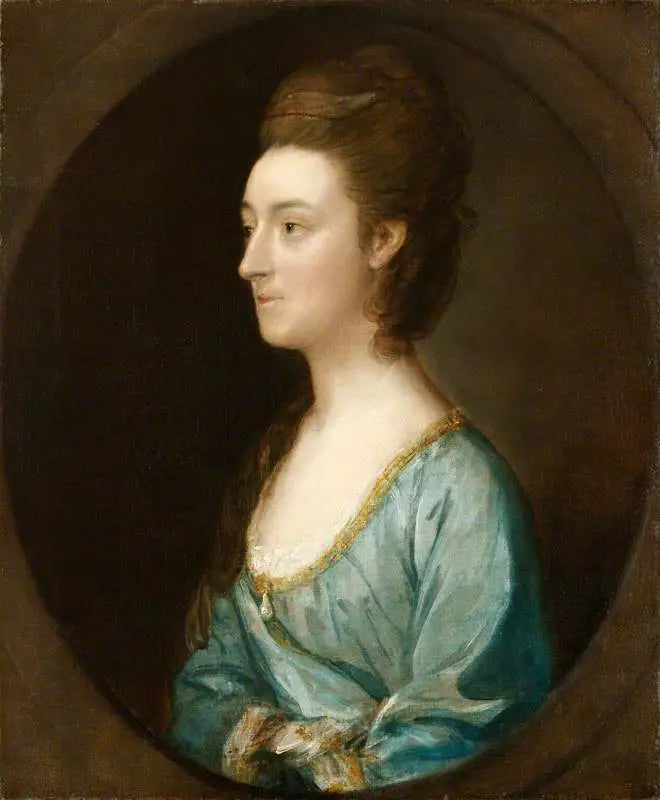 लेटिटिया Leigh, Mme टाउनले Balfour (1746-1838) - थॉमस गेन्सबरो