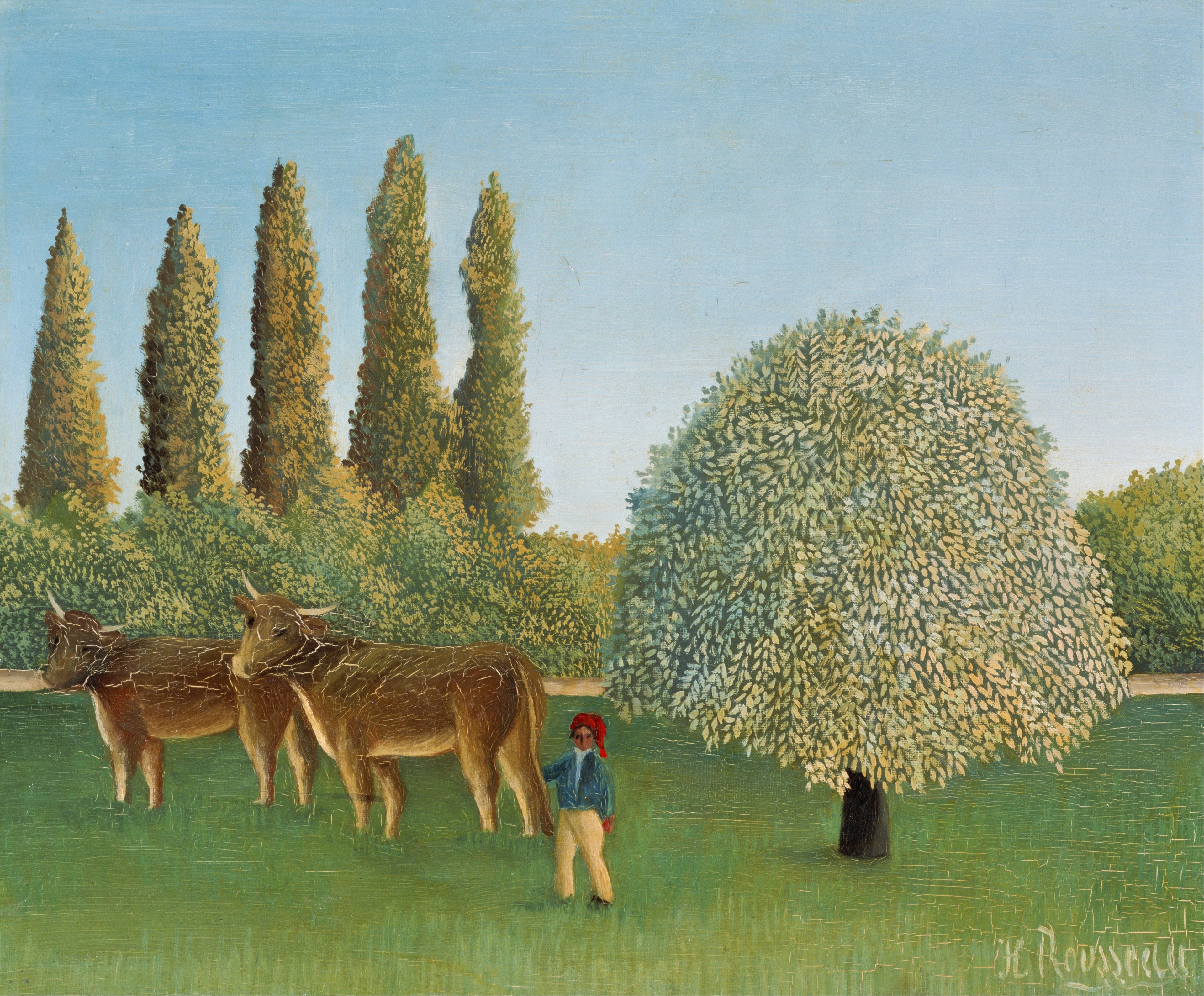 L’Herbage - Henri Rousseau - Alpha Reproduction