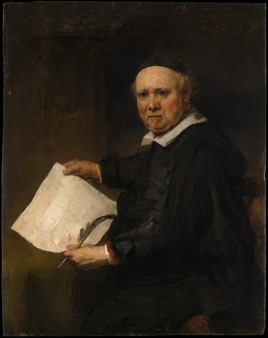 Lieven Willemsz van Coppenol — Rembrandt, panneau non daté, Metropolitan Museum