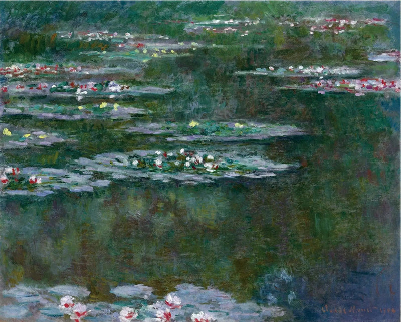 जल के लिली (1904) - Claude Monet