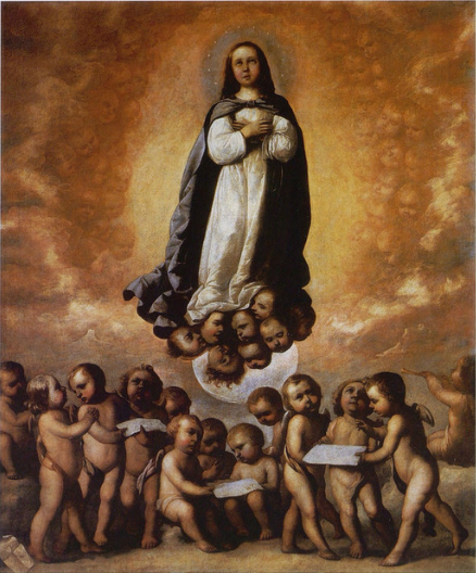 L’Immaculée Conception en tant qu’enfant - Francisco de Zurbarán - Alpha Reproduction