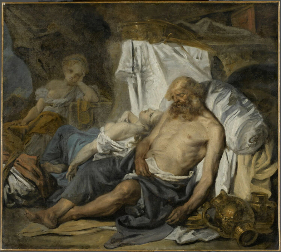 Loth et ses filles - Jean-Baptiste Greuze
