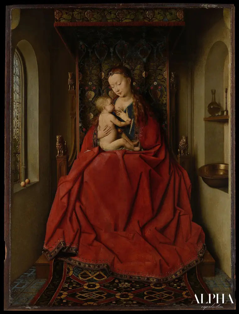 Lucca Madonna - Jan Van Eyck - Reproductions de tableaux et peintures haut de gamme