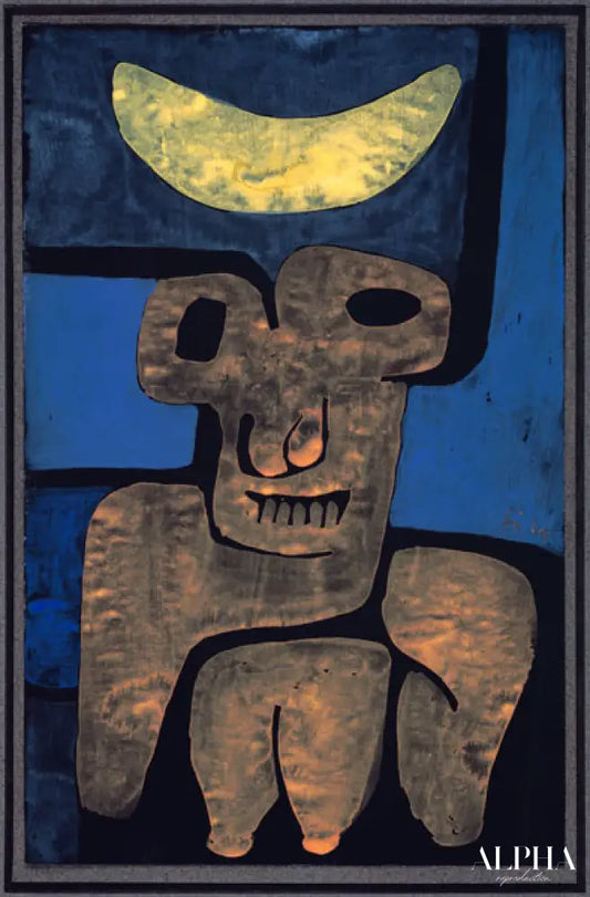 Luna des comptant - Paul Klee - Reproductions de tableaux et peintures haut de gamme