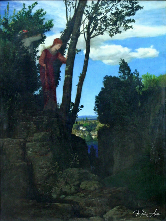 Lune de miel - Arnold Böcklin - Reproductions de tableaux et peintures haut de gamme