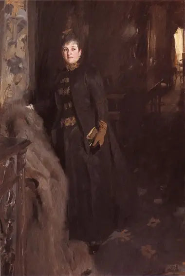 Madame Clara Rikoff - La sœur de Madame Salomon - Anders Zorn - Alpha Reproduction