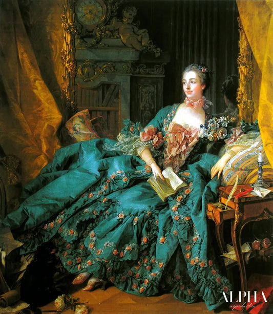 Madame de Pompadour - François Boucher - Reproductions de tableaux et peintures haut de gamme