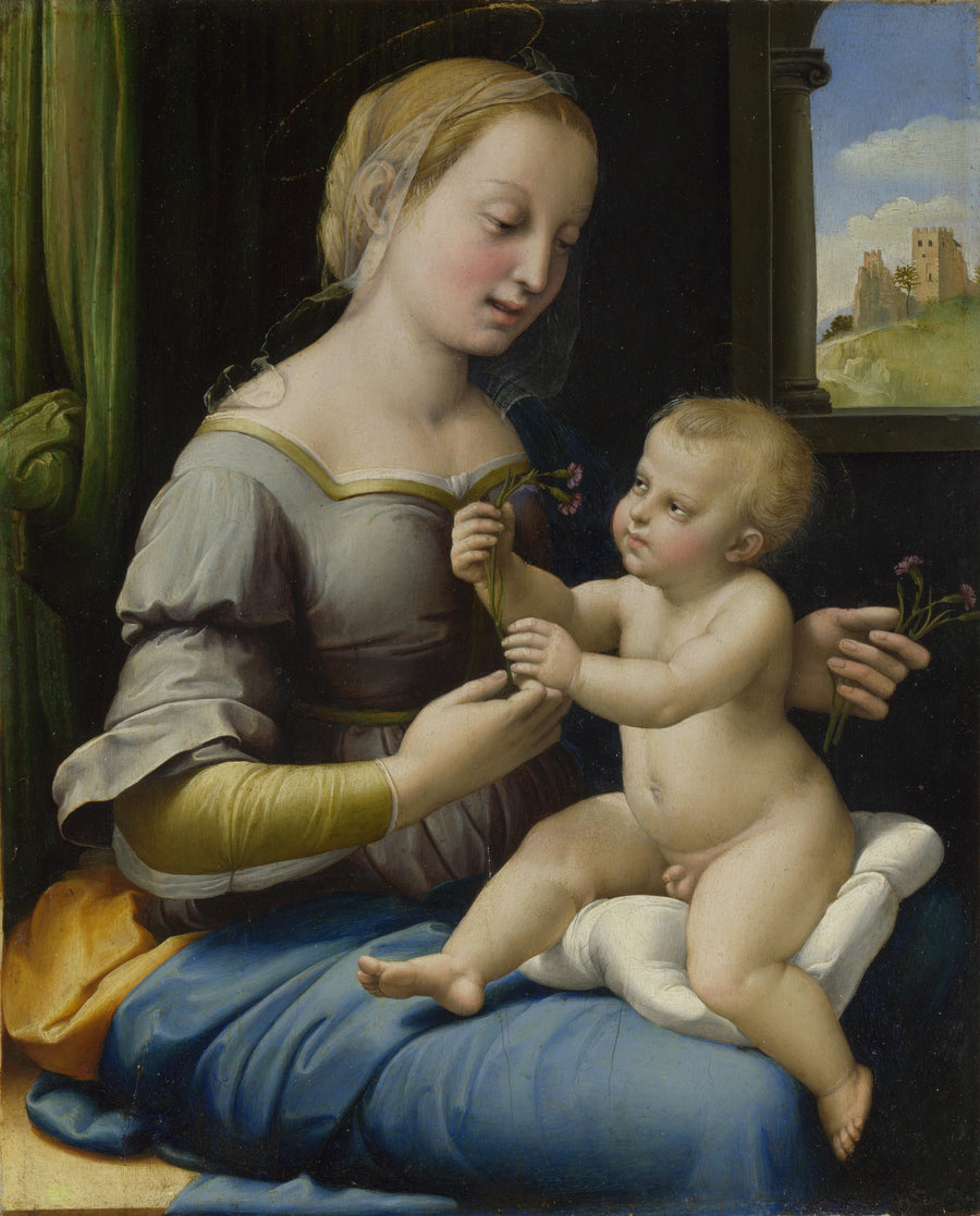 Madone aux œillets, vers 1506-1507 – Raphaël