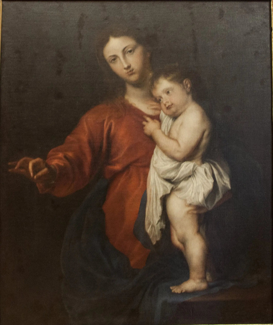 मदोन du Rosaire - Antoine van Dyck