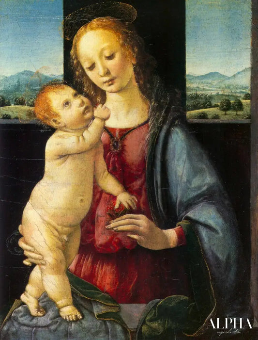 Madonne Dreyfus - Léonard de Vinci - Reproductions de tableaux et peintures haut de gamme