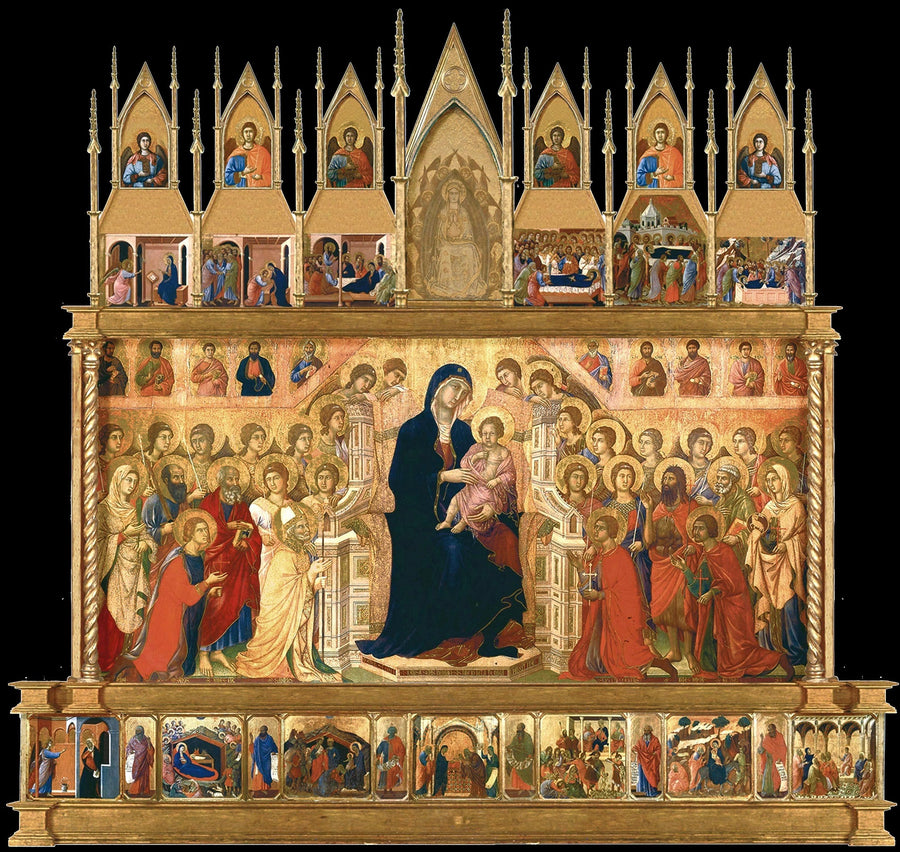 La Descente de Croix, Maestà - Duccio di Buoninsegna