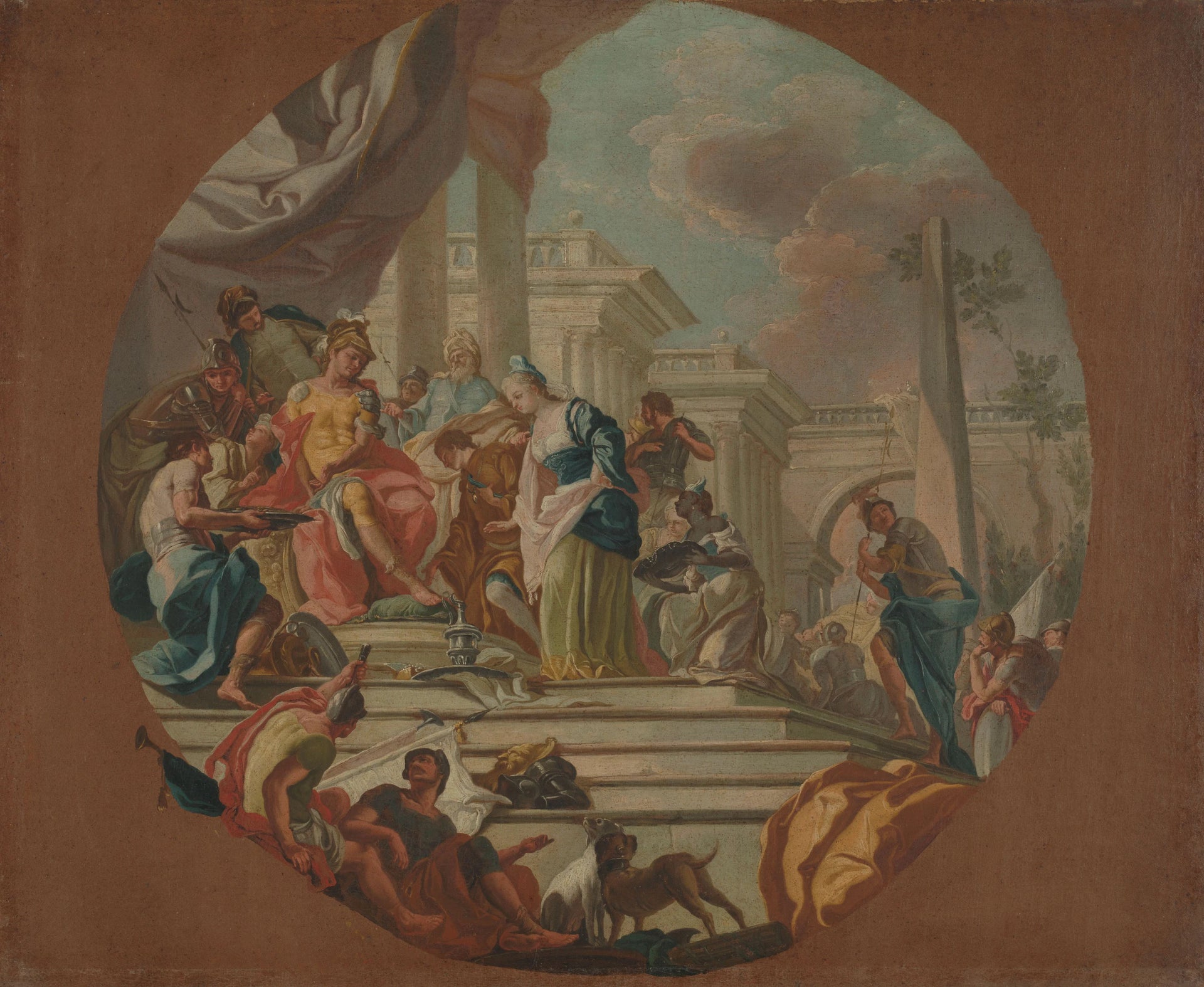 La magnanimité de Scipion - Giacinto Diano
