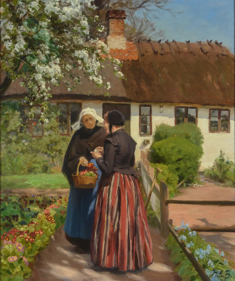 लिले में घर Næstved - H. A. Brendekilde