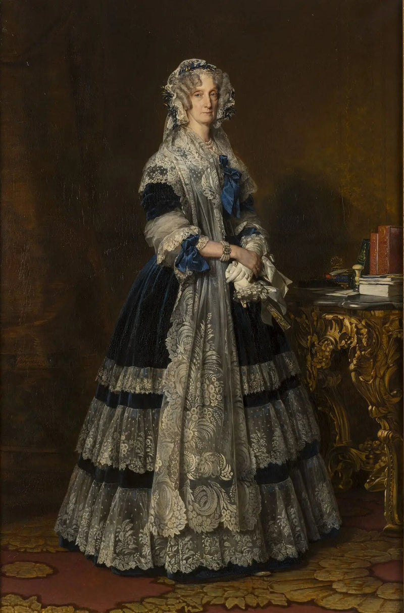 Marie-Amélie de Bourbon, दो सिसिलीज़ की राजकुमारी, फ्रांस की रानी (1782-1866) - फ्रांज ज़ावेर विंटरहल्टर