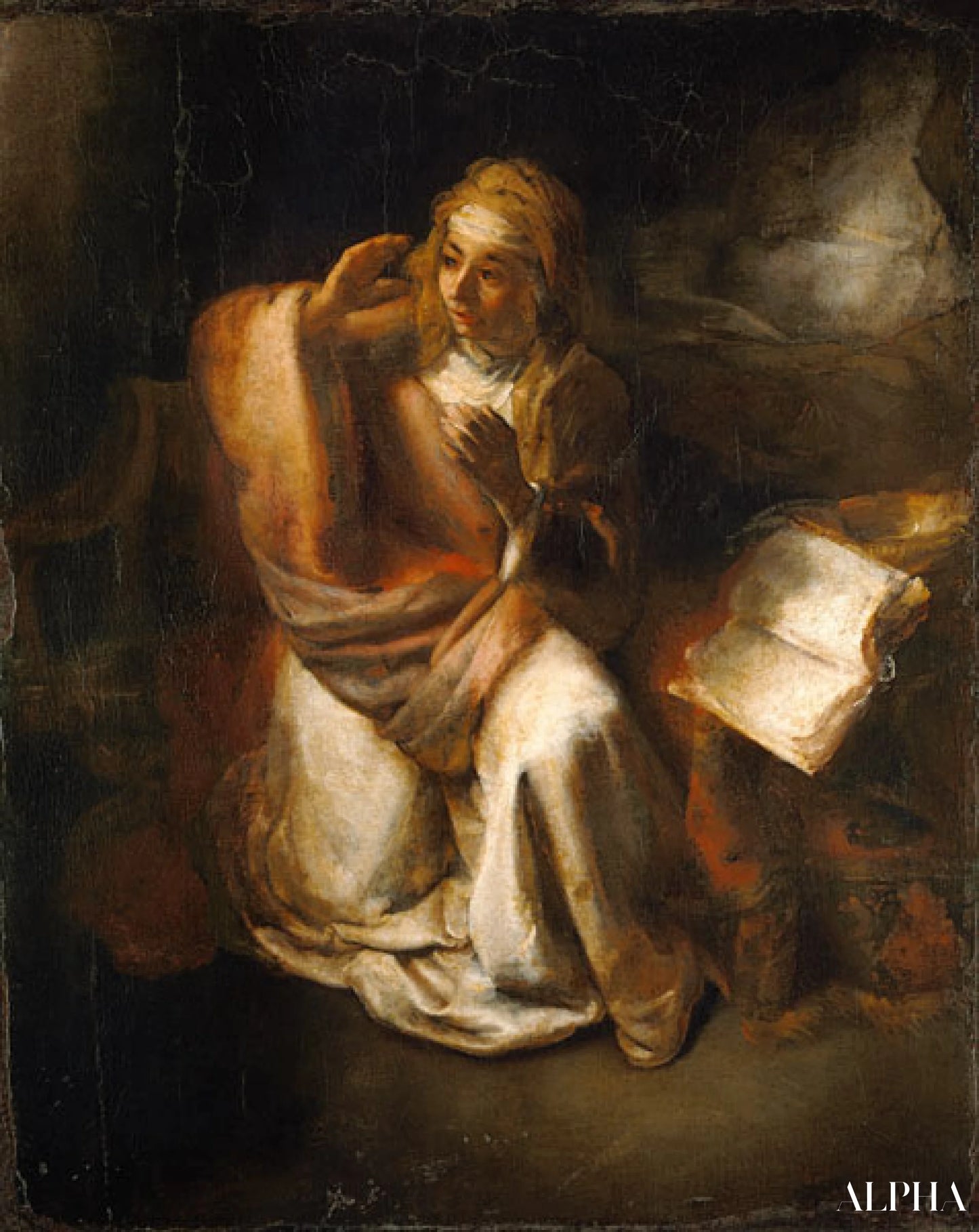 मैरी देस अनॉन्सिएशन - Rembrandt van Rijn - उच्च गुणवत्ता वाली चित्रकला और पेंटिंग की प्रतियां