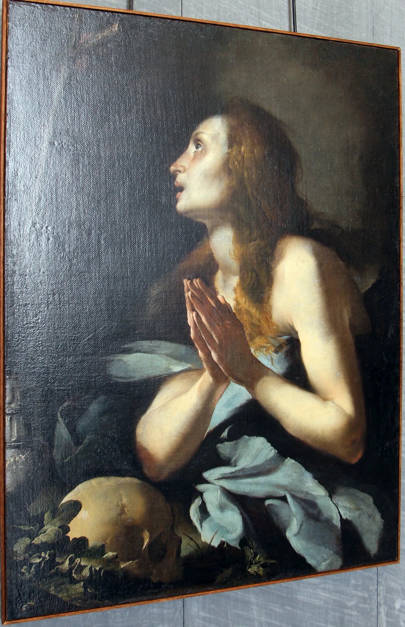Marie-Madeleine pénitente - Bernardo Strozzi image 1 reproduction de peinture à l’huile